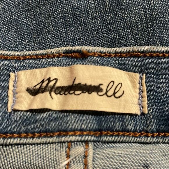 Madewell NWT Mid Rise Stovepipe Jeans Size 30 in Skyford Wash - Picture 8 of 8